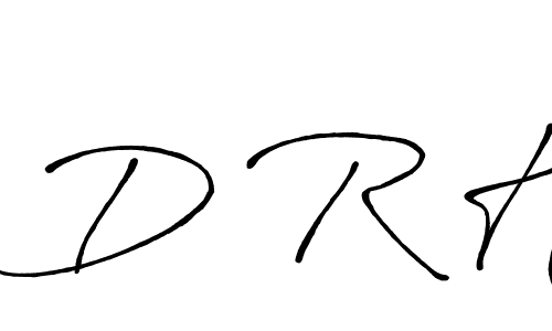 Also we have D R H name is the best signature style. Create professional handwritten signature collection using Antro_Vectra_Bolder autograph style. D R H signature style 7 images and pictures png