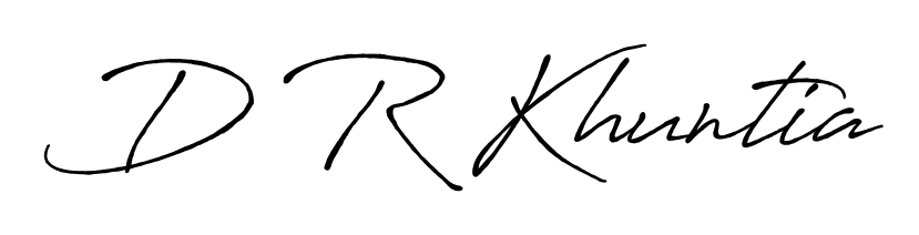 You should practise on your own different ways (Antro_Vectra_Bolder) to write your name (D R Khuntia) in signature. Don't let someone else do it for you. D R Khuntia signature style 7 images and pictures png