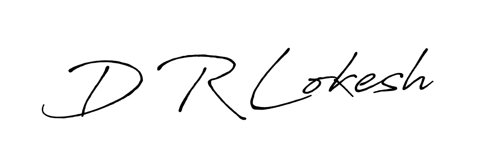 Also You can easily find your signature by using the search form. We will create D R Lokesh name handwritten signature images for you free of cost using Antro_Vectra_Bolder sign style. D R Lokesh signature style 7 images and pictures png