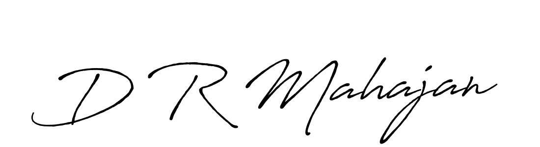 if you are searching for the best signature style for your name D R Mahajan. so please give up your signature search. here we have designed multiple signature styles  using Antro_Vectra_Bolder. D R Mahajan signature style 7 images and pictures png
