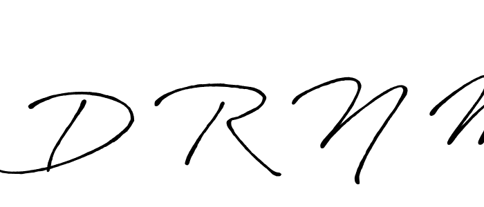 Also we have D R N M name is the best signature style. Create professional handwritten signature collection using Antro_Vectra_Bolder autograph style. D R N M signature style 7 images and pictures png