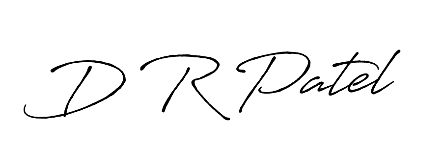 Also You can easily find your signature by using the search form. We will create D R Patel name handwritten signature images for you free of cost using Antro_Vectra_Bolder sign style. D R Patel signature style 7 images and pictures png