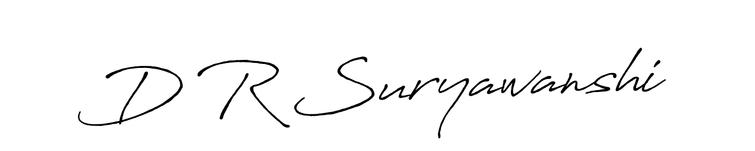 How to Draw D R Suryawanshi signature style? Antro_Vectra_Bolder is a latest design signature styles for name D R Suryawanshi. D R Suryawanshi signature style 7 images and pictures png