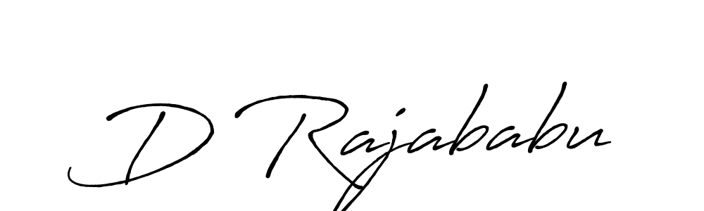 You should practise on your own different ways (Antro_Vectra_Bolder) to write your name (D Rajababu) in signature. don't let someone else do it for you. D Rajababu signature style 7 images and pictures png