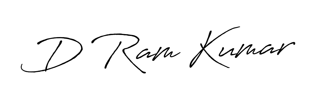 Use a signature maker to create a handwritten signature online. With this signature software, you can design (Antro_Vectra_Bolder) your own signature for name D Ram Kumar. D Ram Kumar signature style 7 images and pictures png