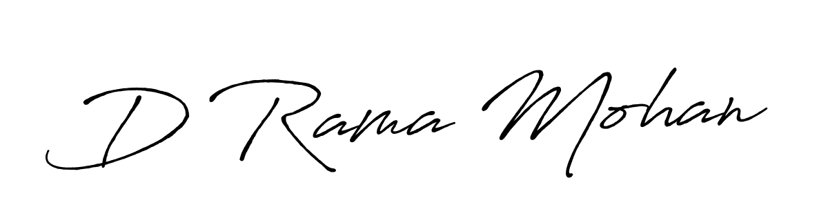 if you are searching for the best signature style for your name D Rama Mohan. so please give up your signature search. here we have designed multiple signature styles  using Antro_Vectra_Bolder. D Rama Mohan signature style 7 images and pictures png