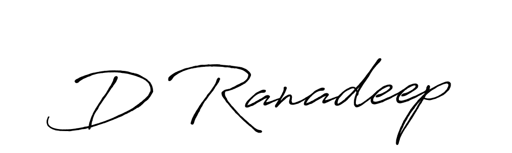 How to make D Ranadeep signature? Antro_Vectra_Bolder is a professional autograph style. Create handwritten signature for D Ranadeep name. D Ranadeep signature style 7 images and pictures png