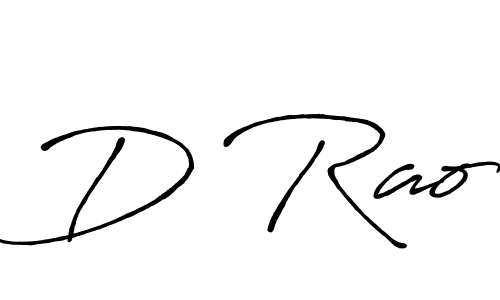 if you are searching for the best signature style for your name D Rao. so please give up your signature search. here we have designed multiple signature styles  using Antro_Vectra_Bolder. D Rao signature style 7 images and pictures png