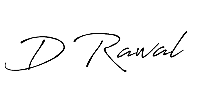 It looks lik you need a new signature style for name D Rawal. Design unique handwritten (Antro_Vectra_Bolder) signature with our free signature maker in just a few clicks. D Rawal signature style 7 images and pictures png