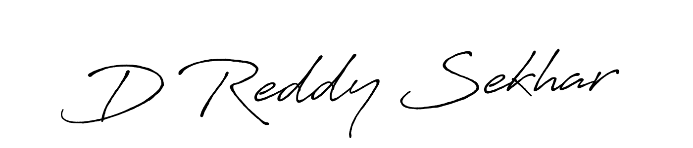 Also You can easily find your signature by using the search form. We will create D Reddy Sekhar name handwritten signature images for you free of cost using Antro_Vectra_Bolder sign style. D Reddy Sekhar signature style 7 images and pictures png