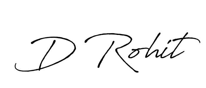 How to make D Rohit signature? Antro_Vectra_Bolder is a professional autograph style. Create handwritten signature for D Rohit name. D Rohit signature style 7 images and pictures png