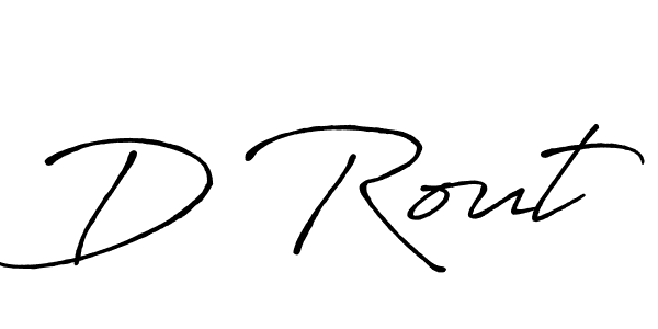 Once you've used our free online signature maker to create your best signature Antro_Vectra_Bolder style, it's time to enjoy all of the benefits that D Rout name signing documents. D Rout signature style 7 images and pictures png