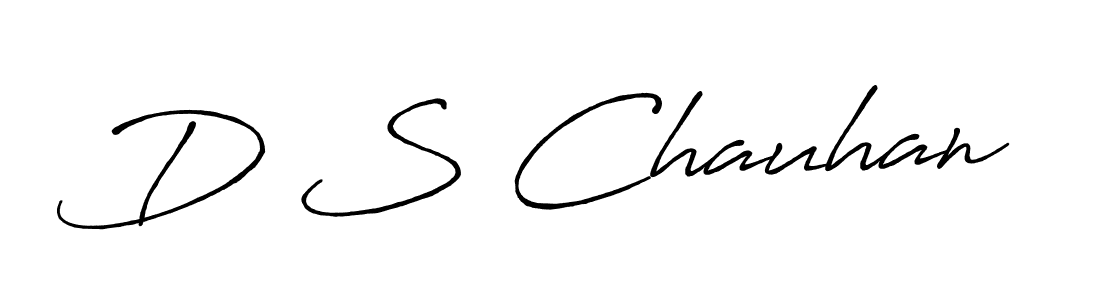 Also You can easily find your signature by using the search form. We will create D S Chauhan name handwritten signature images for you free of cost using Antro_Vectra_Bolder sign style. D S Chauhan signature style 7 images and pictures png