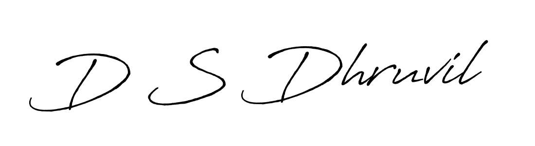 This is the best signature style for the D S Dhruvil name. Also you like these signature font (Antro_Vectra_Bolder). Mix name signature. D S Dhruvil signature style 7 images and pictures png