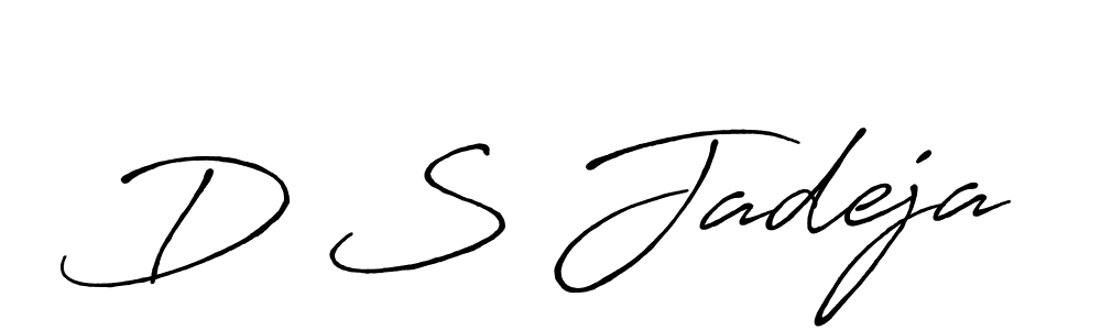 Make a beautiful signature design for name D S Jadeja. Use this online signature maker to create a handwritten signature for free. D S Jadeja signature style 7 images and pictures png
