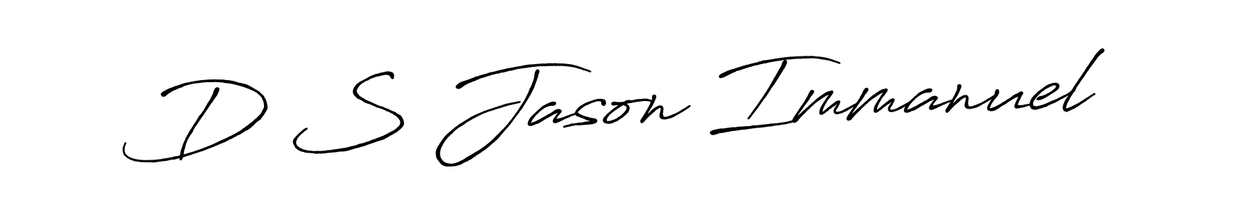 This is the best signature style for the D S Jason Immanuel name. Also you like these signature font (Antro_Vectra_Bolder). Mix name signature. D S Jason Immanuel signature style 7 images and pictures png