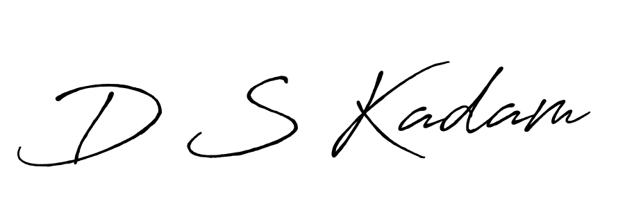 It looks lik you need a new signature style for name D S Kadam. Design unique handwritten (Antro_Vectra_Bolder) signature with our free signature maker in just a few clicks. D S Kadam signature style 7 images and pictures png
