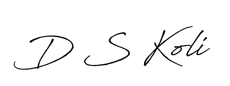 Best and Professional Signature Style for D S Koli. Antro_Vectra_Bolder Best Signature Style Collection. D S Koli signature style 7 images and pictures png
