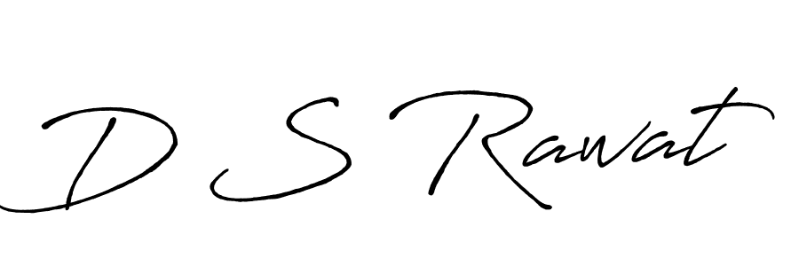 D S Rawat stylish signature style. Best Handwritten Sign (Antro_Vectra_Bolder) for my name. Handwritten Signature Collection Ideas for my name D S Rawat. D S Rawat signature style 7 images and pictures png