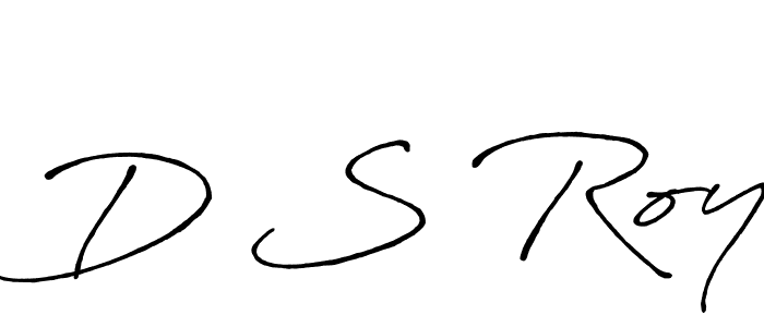 Make a beautiful signature design for name D S Roy. Use this online signature maker to create a handwritten signature for free. D S Roy signature style 7 images and pictures png