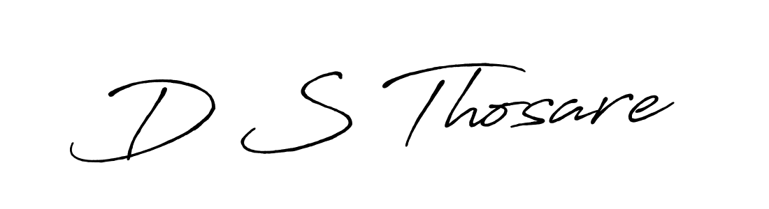 if you are searching for the best signature style for your name D S Thosare. so please give up your signature search. here we have designed multiple signature styles  using Antro_Vectra_Bolder. D S Thosare signature style 7 images and pictures png