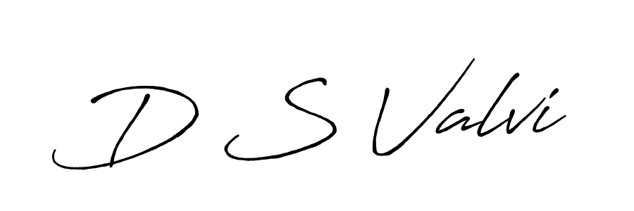You should practise on your own different ways (Antro_Vectra_Bolder) to write your name (D S Valvi) in signature. don't let someone else do it for you. D S Valvi signature style 7 images and pictures png