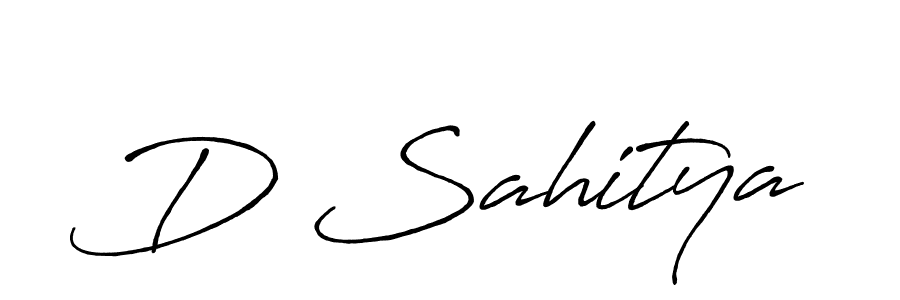 Antro_Vectra_Bolder is a professional signature style that is perfect for those who want to add a touch of class to their signature. It is also a great choice for those who want to make their signature more unique. Get D Sahitya name to fancy signature for free. D Sahitya signature style 7 images and pictures png