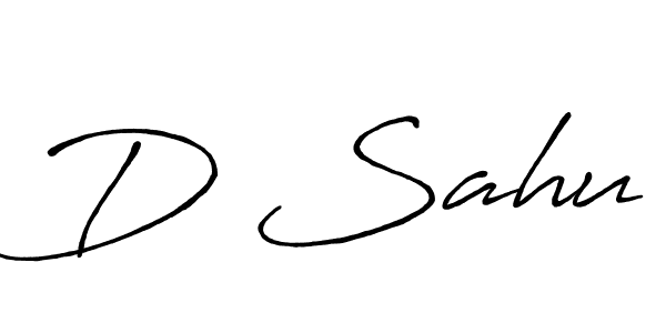 It looks lik you need a new signature style for name D Sahu. Design unique handwritten (Antro_Vectra_Bolder) signature with our free signature maker in just a few clicks. D Sahu signature style 7 images and pictures png