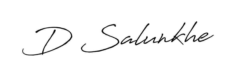Make a short D Salunkhe signature style. Manage your documents anywhere anytime using Antro_Vectra_Bolder. Create and add eSignatures, submit forms, share and send files easily. D Salunkhe signature style 7 images and pictures png