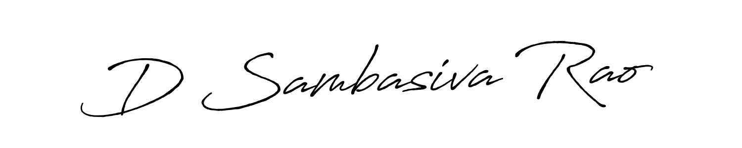 if you are searching for the best signature style for your name D Sambasiva Rao. so please give up your signature search. here we have designed multiple signature styles  using Antro_Vectra_Bolder. D Sambasiva Rao signature style 7 images and pictures png