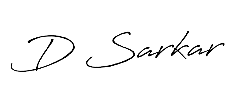 D Sarkar stylish signature style. Best Handwritten Sign (Antro_Vectra_Bolder) for my name. Handwritten Signature Collection Ideas for my name D Sarkar. D Sarkar signature style 7 images and pictures png