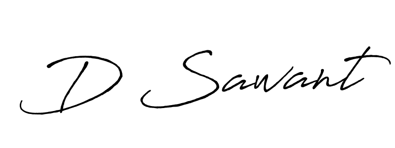 It looks lik you need a new signature style for name D Sawant. Design unique handwritten (Antro_Vectra_Bolder) signature with our free signature maker in just a few clicks. D Sawant signature style 7 images and pictures png