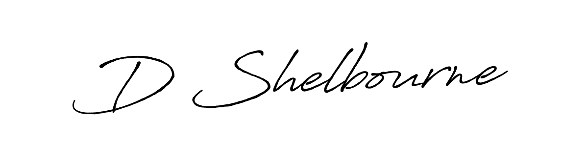Use a signature maker to create a handwritten signature online. With this signature software, you can design (Antro_Vectra_Bolder) your own signature for name D Shelbourne. D Shelbourne signature style 7 images and pictures png