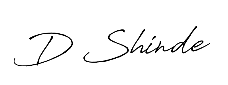 Make a beautiful signature design for name D Shinde. Use this online signature maker to create a handwritten signature for free. D Shinde signature style 7 images and pictures png