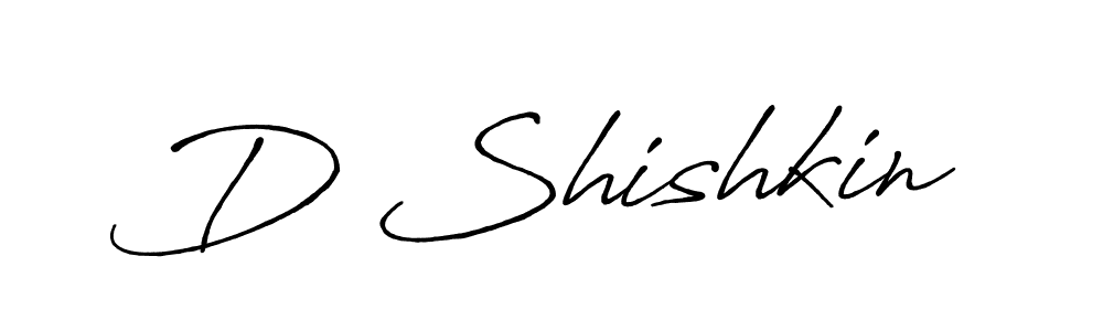 You should practise on your own different ways (Antro_Vectra_Bolder) to write your name (D Shishkin) in signature. don't let someone else do it for you. D Shishkin signature style 7 images and pictures png