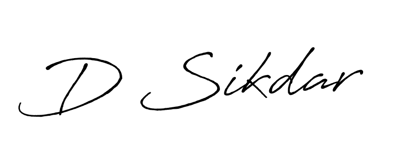 You can use this online signature creator to create a handwritten signature for the name D Sikdar. This is the best online autograph maker. D Sikdar signature style 7 images and pictures png