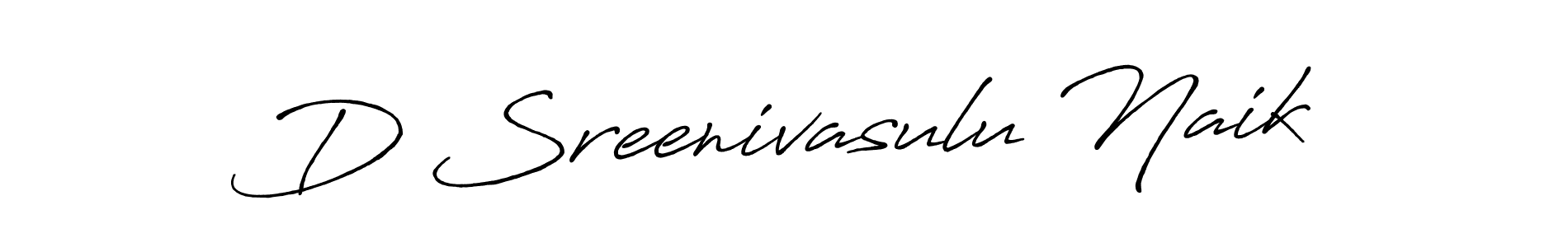 D Sreenivasulu Naik stylish signature style. Best Handwritten Sign (Antro_Vectra_Bolder) for my name. Handwritten Signature Collection Ideas for my name D Sreenivasulu Naik. D Sreenivasulu Naik signature style 7 images and pictures png