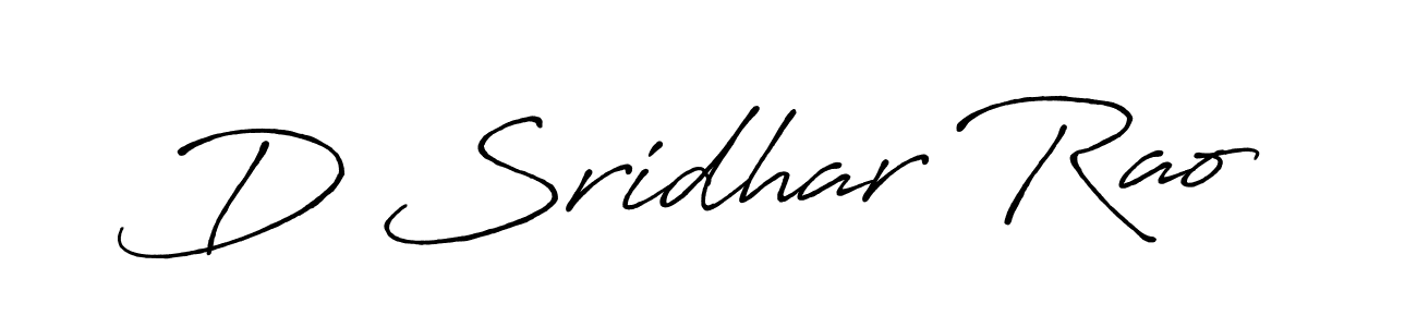 Best and Professional Signature Style for D Sridhar Rao. Antro_Vectra_Bolder Best Signature Style Collection. D Sridhar Rao signature style 7 images and pictures png