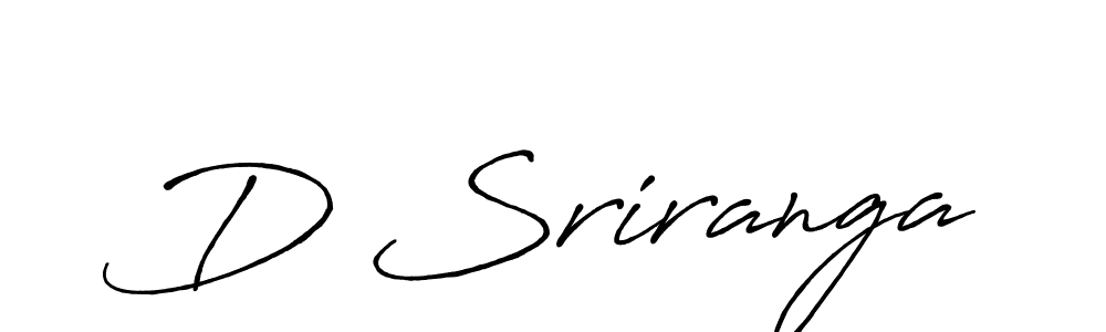 Also You can easily find your signature by using the search form. We will create D Sriranga name handwritten signature images for you free of cost using Antro_Vectra_Bolder sign style. D Sriranga signature style 7 images and pictures png