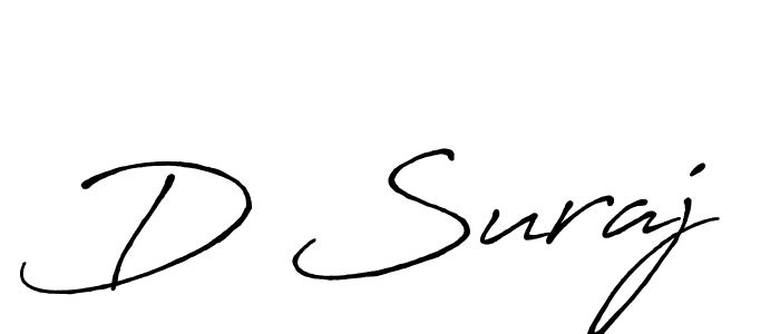 It looks lik you need a new signature style for name D Suraj. Design unique handwritten (Antro_Vectra_Bolder) signature with our free signature maker in just a few clicks. D Suraj signature style 7 images and pictures png