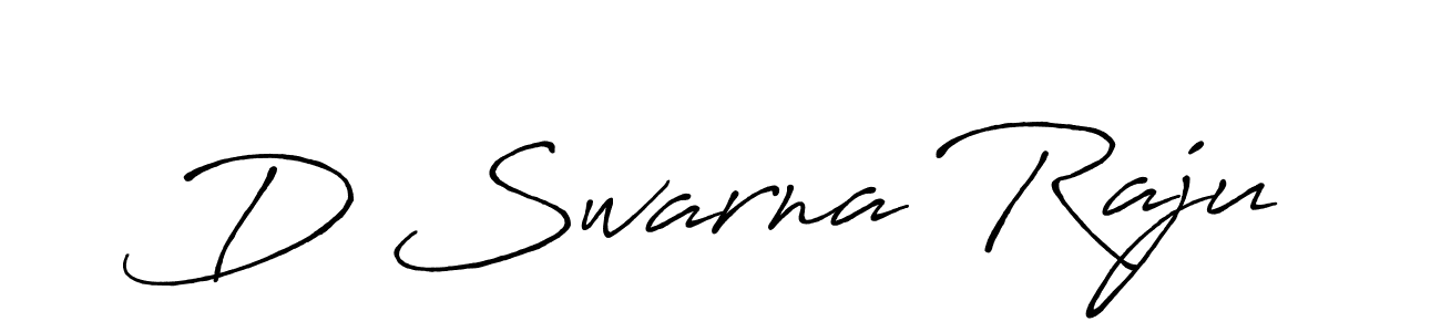 How to make D Swarna Raju signature? Antro_Vectra_Bolder is a professional autograph style. Create handwritten signature for D Swarna Raju name. D Swarna Raju signature style 7 images and pictures png