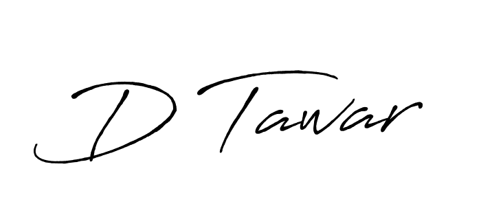 Similarly Antro_Vectra_Bolder is the best handwritten signature design. Signature creator online .You can use it as an online autograph creator for name D Tawar. D Tawar signature style 7 images and pictures png