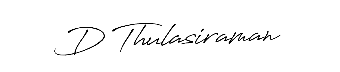 Also we have D Thulasiraman name is the best signature style. Create professional handwritten signature collection using Antro_Vectra_Bolder autograph style. D Thulasiraman signature style 7 images and pictures png