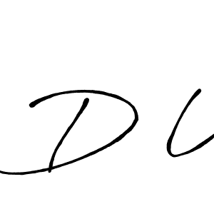 It looks lik you need a new signature style for name D U. Design unique handwritten (Antro_Vectra_Bolder) signature with our free signature maker in just a few clicks. D U signature style 7 images and pictures png