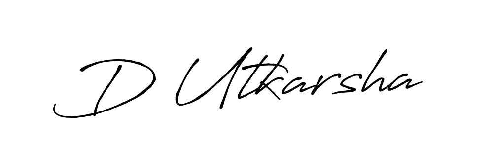 How to Draw D Utkarsha signature style? Antro_Vectra_Bolder is a latest design signature styles for name D Utkarsha. D Utkarsha signature style 7 images and pictures png