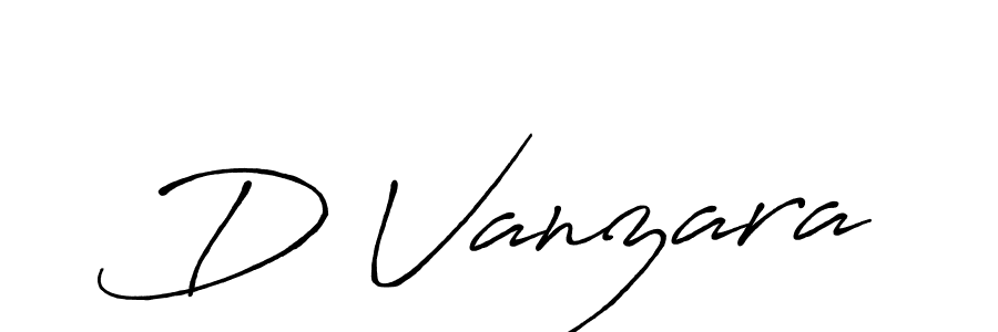 The best way (Antro_Vectra_Bolder) to make a short signature is to pick only two or three words in your name. The name D Vanzara include a total of six letters. For converting this name. D Vanzara signature style 7 images and pictures png