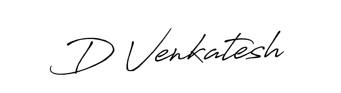 How to make D Venkatesh signature? Antro_Vectra_Bolder is a professional autograph style. Create handwritten signature for D Venkatesh name. D Venkatesh signature style 7 images and pictures png