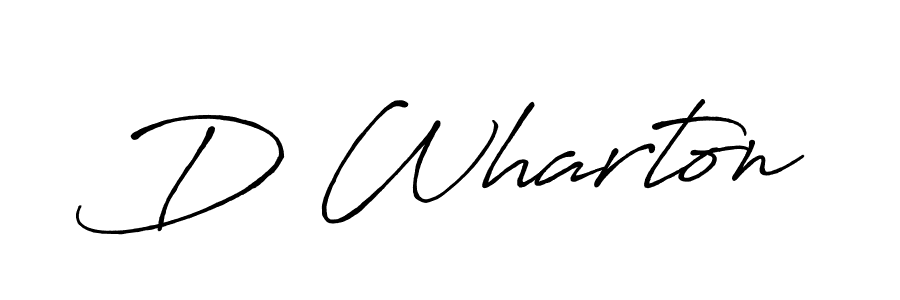 How to Draw D Wharton signature style? Antro_Vectra_Bolder is a latest design signature styles for name D Wharton. D Wharton signature style 7 images and pictures png
