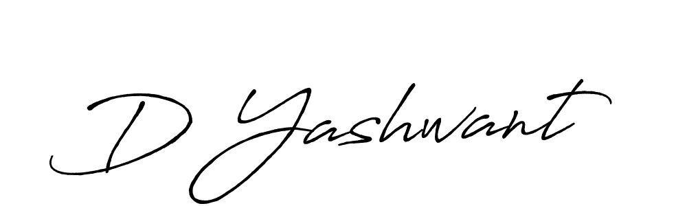 The best way (Antro_Vectra_Bolder) to make a short signature is to pick only two or three words in your name. The name D Yashwant include a total of six letters. For converting this name. D Yashwant signature style 7 images and pictures png