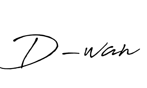 if you are searching for the best signature style for your name D-wan. so please give up your signature search. here we have designed multiple signature styles  using Antro_Vectra_Bolder. D-wan signature style 7 images and pictures png